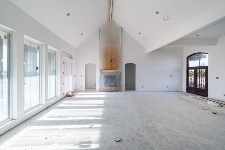 Howell Custom Home interior living room
